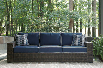 Grasson Lane Outdoor Sofa and Loveseat with Ottoman