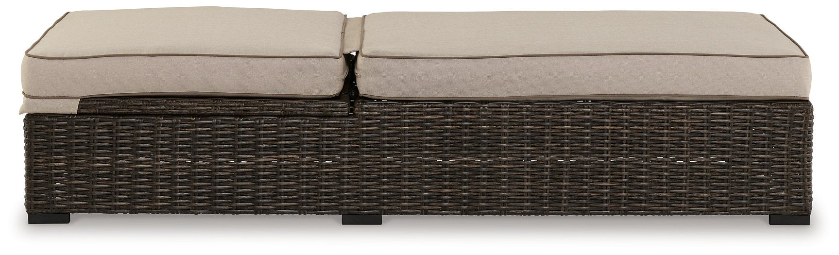 Coastline Bay Outdoor Chaise Lounge with Cushion