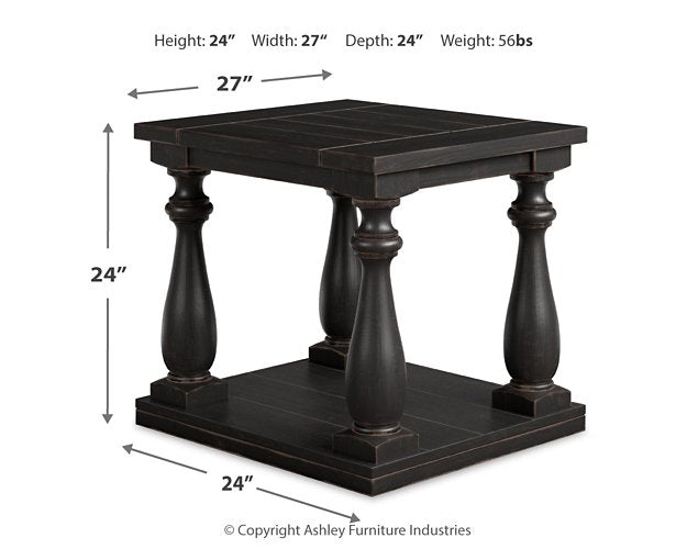 Mallacar End Table Set