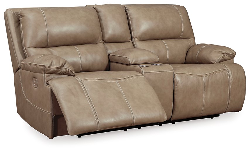 Ricmen Power Reclining Loveseat with Console