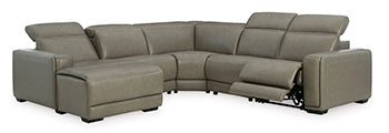 Correze Power Reclining Sectional with Chaise